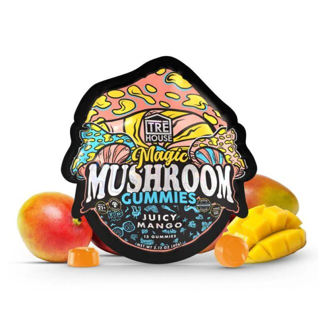 Tre House Mushroom Gummies - Juicy Mango