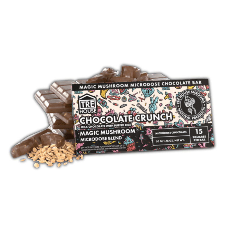 Chocolate Crunch Mushroom Chocolate Bar