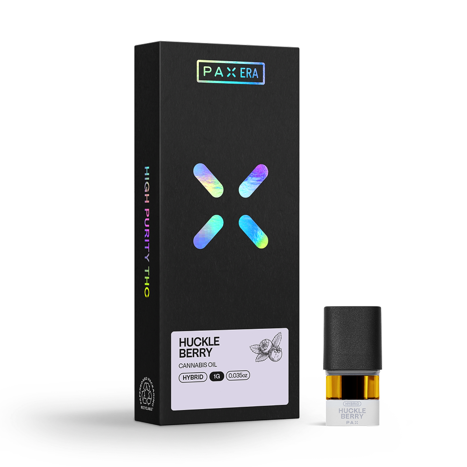 PAX High Purity THC - Huckleberry (H) - 1g Pod