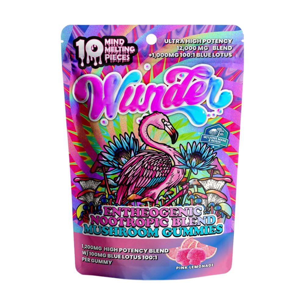 Wunder Entheogenic Nootropic + Blue Lotus - Pink Lemonade